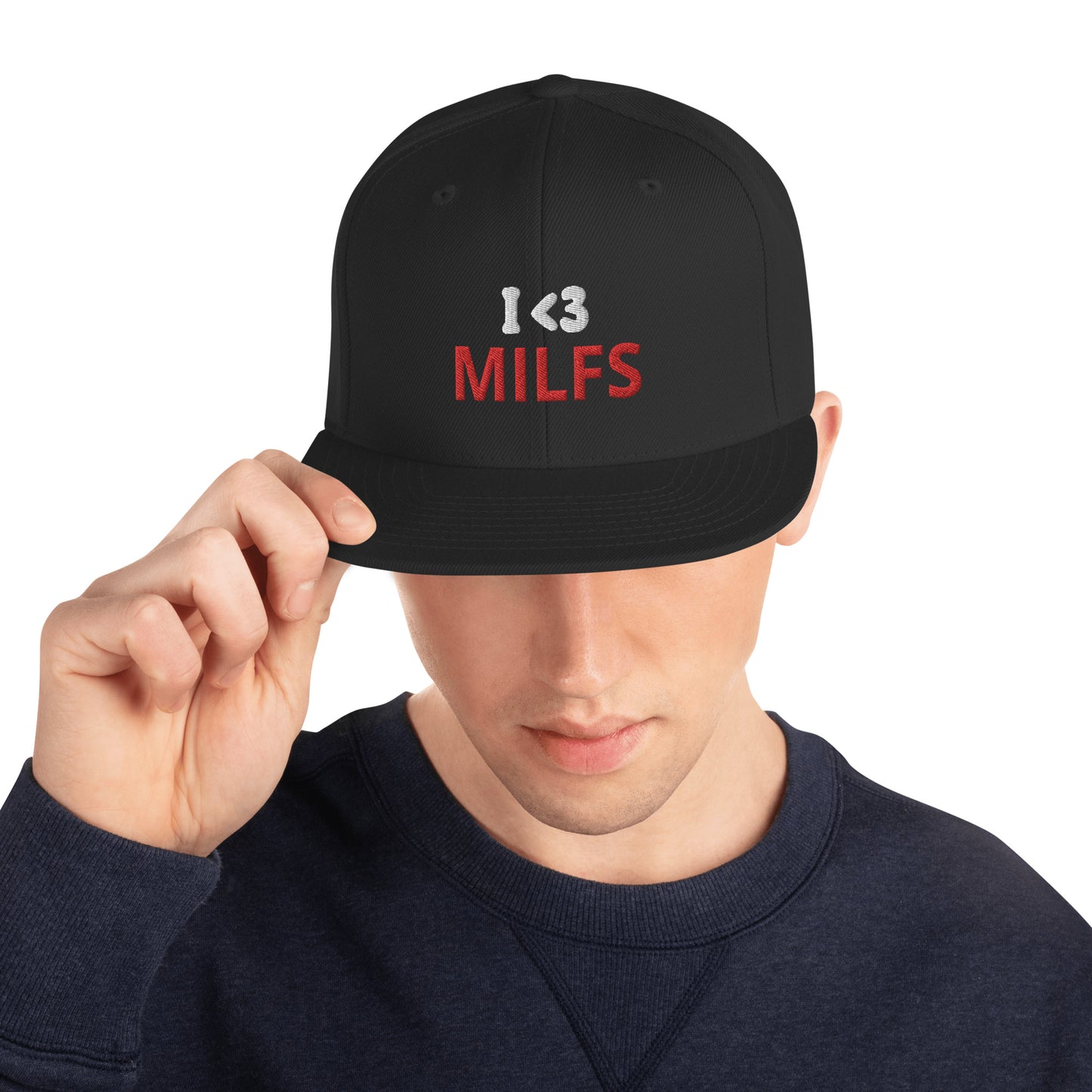 Snapback I <3 MILFS Hat